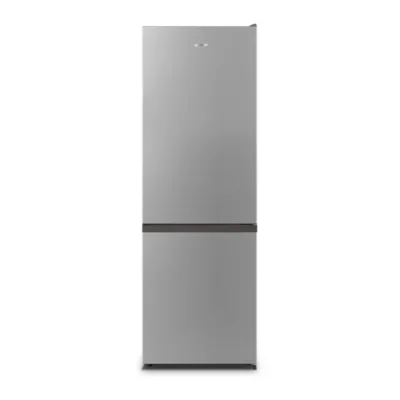 Täis NoFrost külmik sügavkülmaga all GORENJE NRK6182PS4, 207/85 l, 178.5 cm, hall, E-klassi, 39 dB