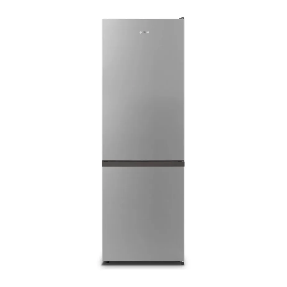 Täis NoFrost külmik sügavkülmaga all GORENJE NRK6182PS4, 207/85 l, 178.5 cm, hall, E-klassi, 39 dB