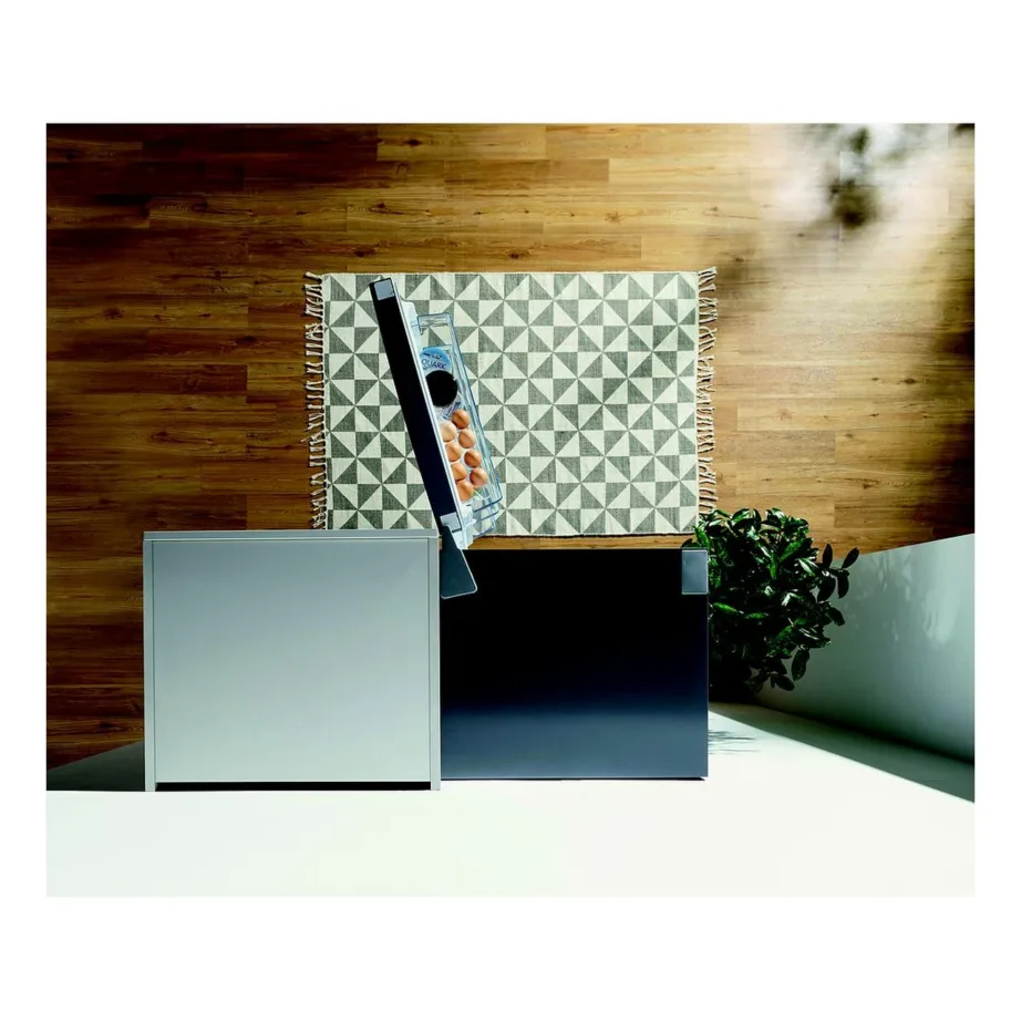 NoFrost sügavkülmaga külmik Gorenje NRK6202ES4, 235/96 L, E energiaklass, 200x60x59,2 cm, 38 dB, hall, LED-valgustus, 3 sahtliga sügavkülm, pööratavad uksed – 3