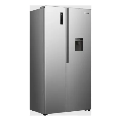Side by side NoFrost külmik Gorenje NRS917E41XWD, eraldiseisev, inverterkompressor, 344 L külmik + 197 L sügavkülm, E