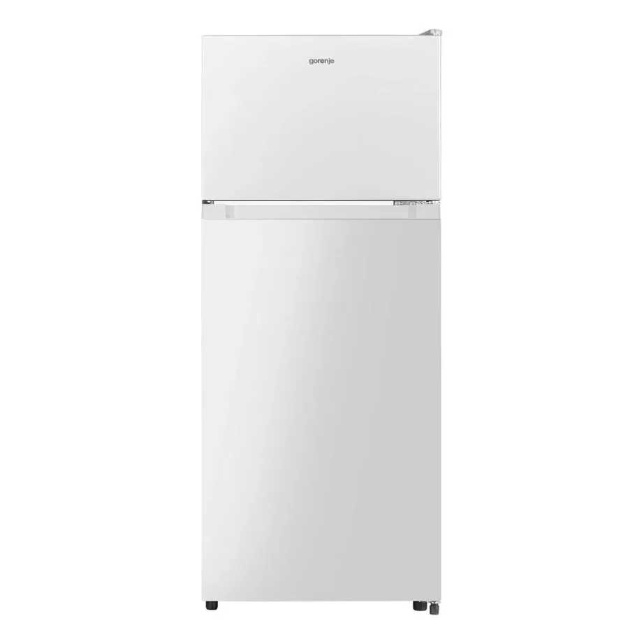 Kompaktne külmik ülemise sügavkülmaga GORENJE RF212EPW4, 96+28 l, 50 cm lai, H 117 cm, staatiline jahutus, energiaklass E, LED-valgustus, 36 dB, valge