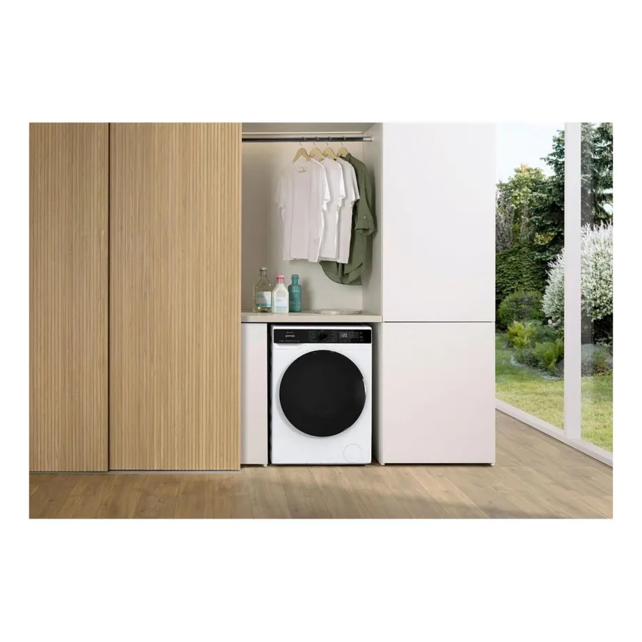 Kuivatiga pesumasin 9 kg pesu ja 6 kg kuivatusega GORENJE WD2PA964ADW, 1400 p/min, A energiatõhusus pesemisel, inverter-mootor, aurufunktsioon, Wi-Fi, valge, 60 cm – 7
