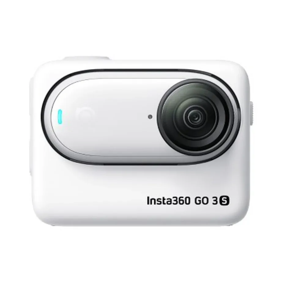 Insta360 GO 3S CINSAATA 64GB valge 4K Ultra HD IPX8 Wi-Fi action-kaamera ekraaniga, 39,1 g