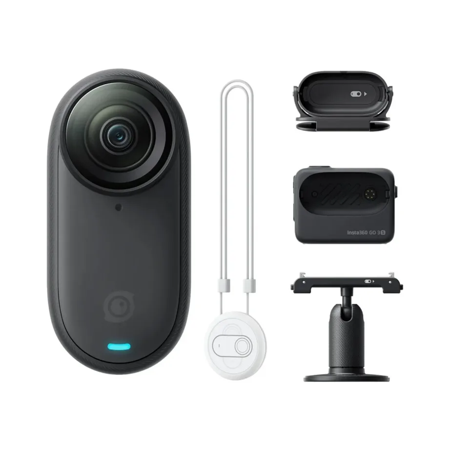 Insta360 GO 3S CINSAATA(GO3S14) 4K Ultra HD action-kaamera, must, 64GB, Wi-Fi/Bluetooth, 2.2-tolline puuteekraan, IPX8, 630 g, Android/iOS-iga ühilduv – 11
