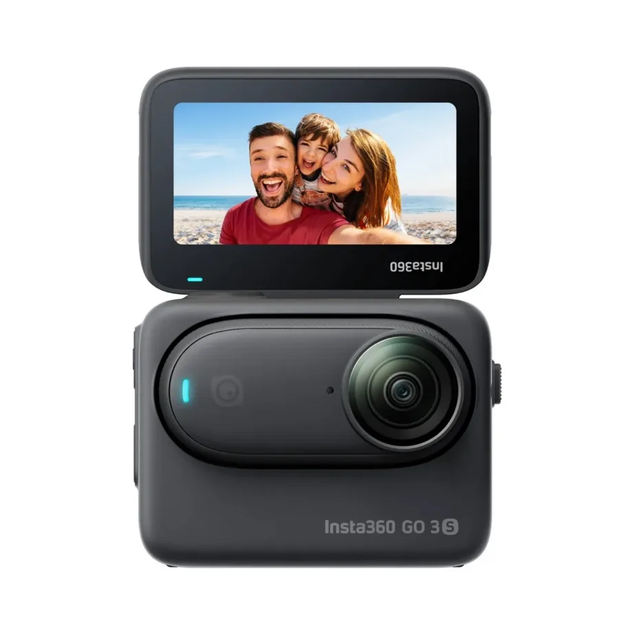 Insta360 GO 3S CINSAATA(GO3S14) 4K Ultra HD action-kaamera, must, 64GB, Wi-Fi/Bluetooth, 2.2-tolline puuteekraan, IPX8, 630 g, Android/iOS-iga ühilduv – 5