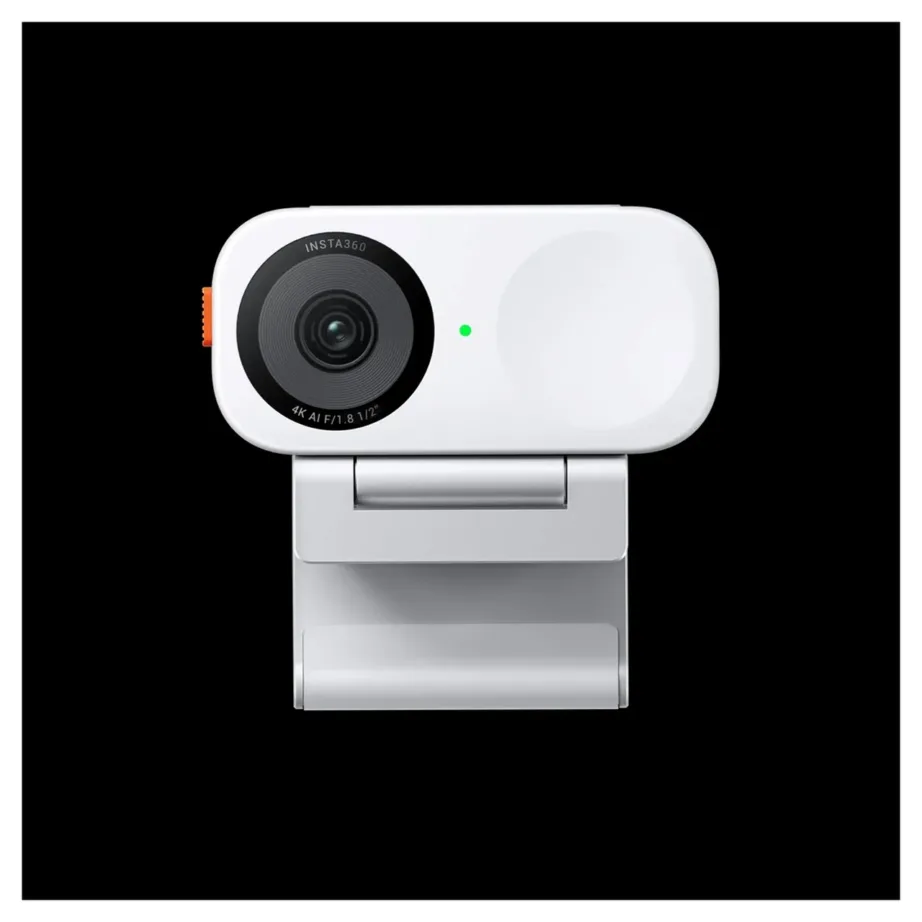 Insta360 Link 2C CINSABNA_LINK2C06 4K Ultra HD 60fps valge AI-näojälgimisega veebikaamera USB-C, HDR, automaatse teravustamise ja mürasummutusega, privaatsuskattestatiiviga, 62,7×30,2×26 mm – 2