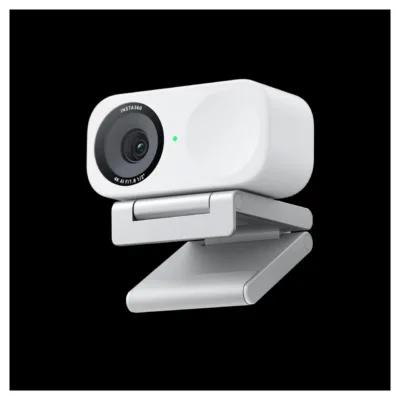 Insta360 Link 2C CINSABNA_LINK2C06 4K Ultra HD 60fps valge AI-näojälgimisega veebikaamera USB-C, HDR, automaatse teravustamise ja mürasummutusega, privaatsuskattestatiiviga, 62,7x30,2x26 mm