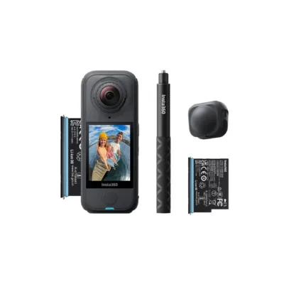 Insta360 X4 Air Starter Bundle CINSAAFA_SE03 8K 360° veekindel kaamera tarvikutega, must, Wi-Fi/Bluetooth, aku 2010 mAh, iOS/Android tugi