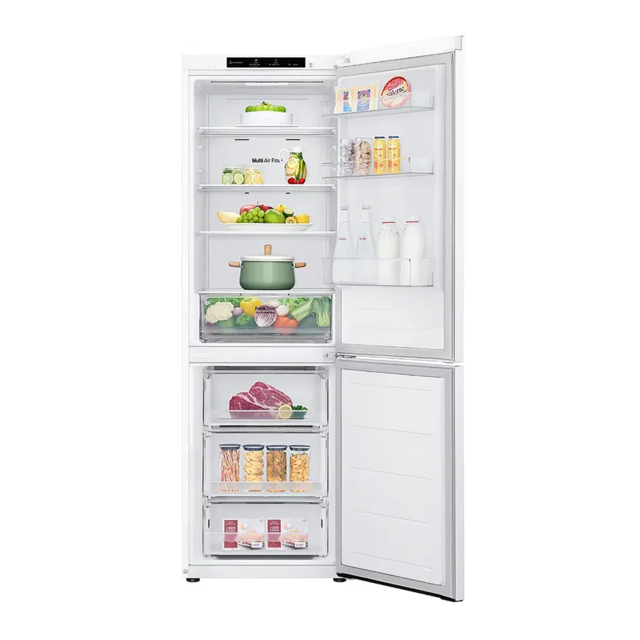 NoFrost külmik alumise sügavkülmaga LG GBV21L0ESW, 344 l, inverterkompressor, 60 cm, E energiaklass, 35 dB, valge – 2