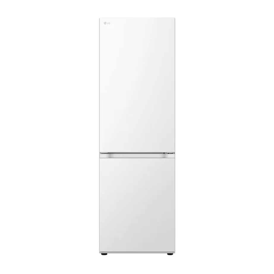 Full No Frost külmik alumise sügavkülmaga LG GBV3100ESW, 234+110 l, E energiamärgis, inverterkompressor, 60 cm, 35 dB, valge