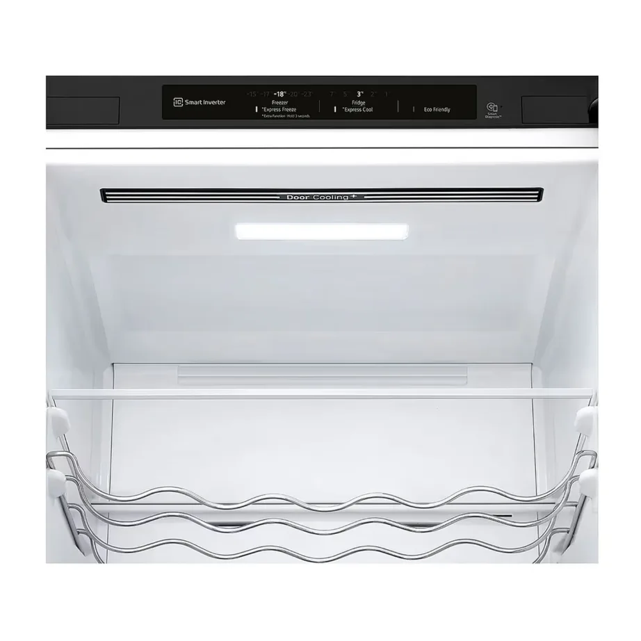 NoFrost külmik alumise sügavkülmaga LG GBV3200DEP, 203 cm, 60 cm lai, 277/110 l, energiaklass D, 35 dB, inverterkompressor, LED-valgustus, must - 4