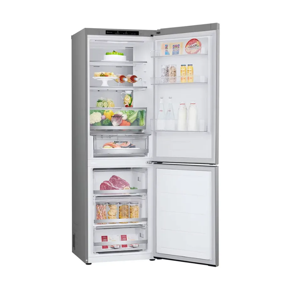 NoFrost külmik alumise sügavkülmaga LG GBV7180CPY, 60 cm, 344 l, C energiaklass, hall, 35 dB, inverterkompressor, LED-valgustus - 2