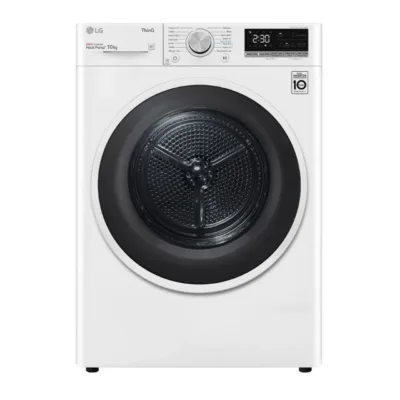 10 kg A+++ soojuspumba kuivati LG RH10V9AV4W, kondensatsioonkuivati, vaba­seisev, 60 cm lai, Wi‑Fi, valge