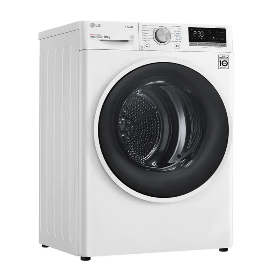 10 kg A+++ soojuspumba kuivati LG RH10V9AV4W, kondensatsioonkuivati, vaba­seisev, 60 cm lai, Wi‑Fi, valge – 6