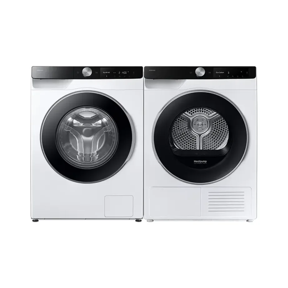 Soojuspumba kondentskuivati 9 kg A-klassi SAMSUNG DV90DG6845LKU4, A+++ energiatõhusus, HeatPump, inverter-mootor, 18 programmi, Wi-Fi SmartThings, 60 cm, valge – 18