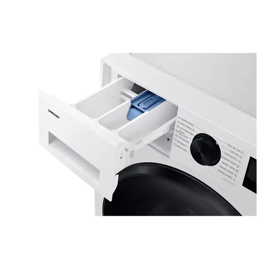 Kuivatiga pesumasin 9 kg / 5 kg Wi-Fi-ga Samsung WD90DG5G34BELE, 1400 p/min, A energiaklass, inverter-mootor, aurutsükkel, 60x56x85 cm, valge – 16