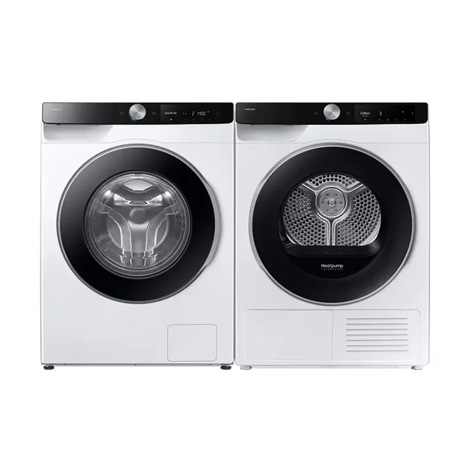 Energiatõhus pesumasin 9 kg ja Wi‑Fi‑ga Samsung WW90DG6U25LKU4, A energiatõhususklass, 1400 p/min, esiklaadimine, AI Ecobubble, auruprogramm, 60 cm, valge – 13