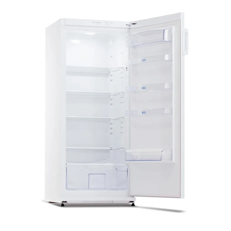 Külmik ilma sügavkülmikuta SNAIGE C29SM-T1002E1, 254 l, 60 cm, 145 cm, energiatõhusus E, statiline jahutus, mehaaniline juhtimine, LED-valgustus, valge, vahetatav ukse käelisus – 3