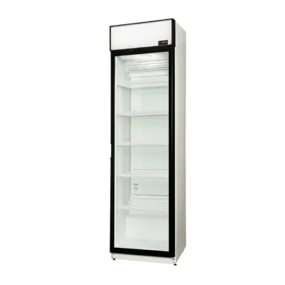 Vitriinkülmik LED-valgustuse ja ventilaatoriga SNAIGE CD40DC-S3022E, 360 l, 60 cm, valge, energiklass E, vabaltseisev,