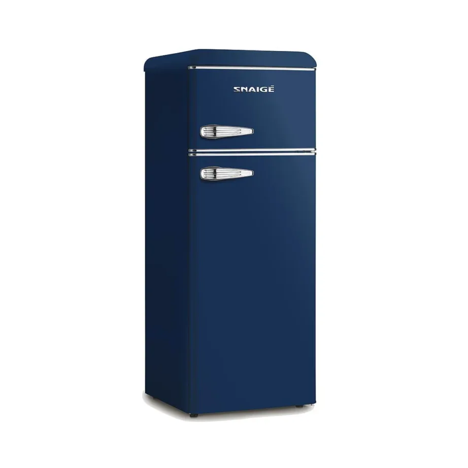 Vabaltseisev külmik ülemise sügavkülmaga SNAIGE FR24SM-PRDI0E3, Less Frost tehnoloogia, 162+47 l, E-klassi energiatõhusus, 39 dB, sinine, 150×60 cm