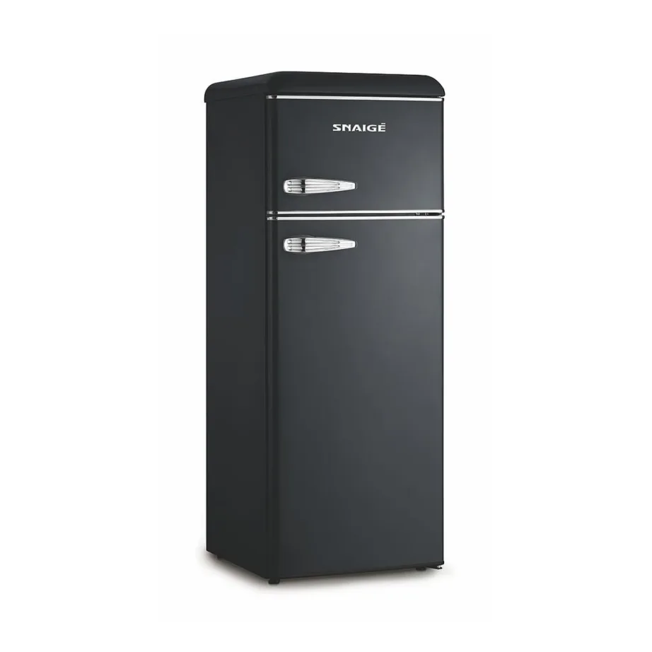 Külmik ülemise sügavkülmaga LessFrost-tehnoloogiaga SNAIGE FR24SM-PRJ30E3, 162/47 L, E-kl, 150 cm, 39 dB, must
