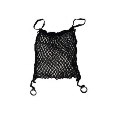 SUNDO 34000 must 35x35 cm raamile paigaldatav ratastooli ostuvõrk, kandevõime kuni 5 kg