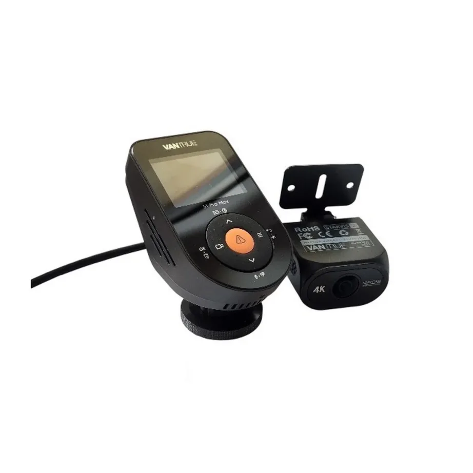 Vantrue S1PRO MAX kahekanaliline 4K UHD pardakaamera GPS-i, Wi-Fi, 2″ ekraan, 155° vaatenurk, F/1.8, microSD tugi kuni 1 TB – 9