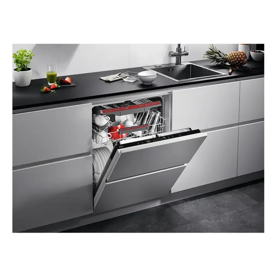 Täisintegreeritav nõudepesumasin 60 cm 14 nõudekomplekti AEG FSB53907Z SatelliteClean AirDry MaxiFlex 7 programmi 44 dB invertermootor – 3