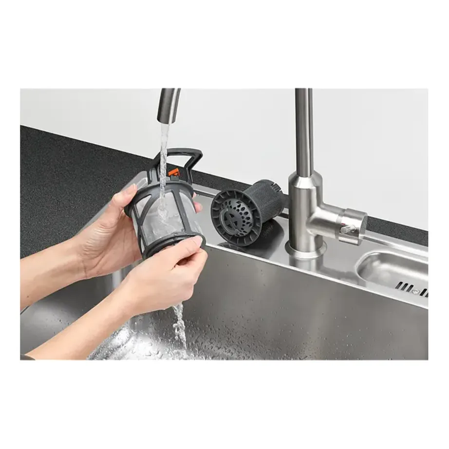 Täisintegreeritav nõudepesumasin 60 cm 14 nõudekomplekti AEG FSB53907Z SatelliteClean AirDry MaxiFlex 7 programmi 44 dB invertermootor – 8