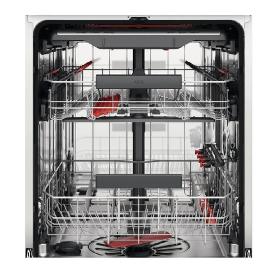 Integreeritav nõudepesumasin õrnale klaasile AEG FSE75737P, 60 cm, 14 nõudekomplekti, B energiaklass, 44 dB, MaxiFlex, SoftGrip ja SoftSpikes, SatelliteClean – 2