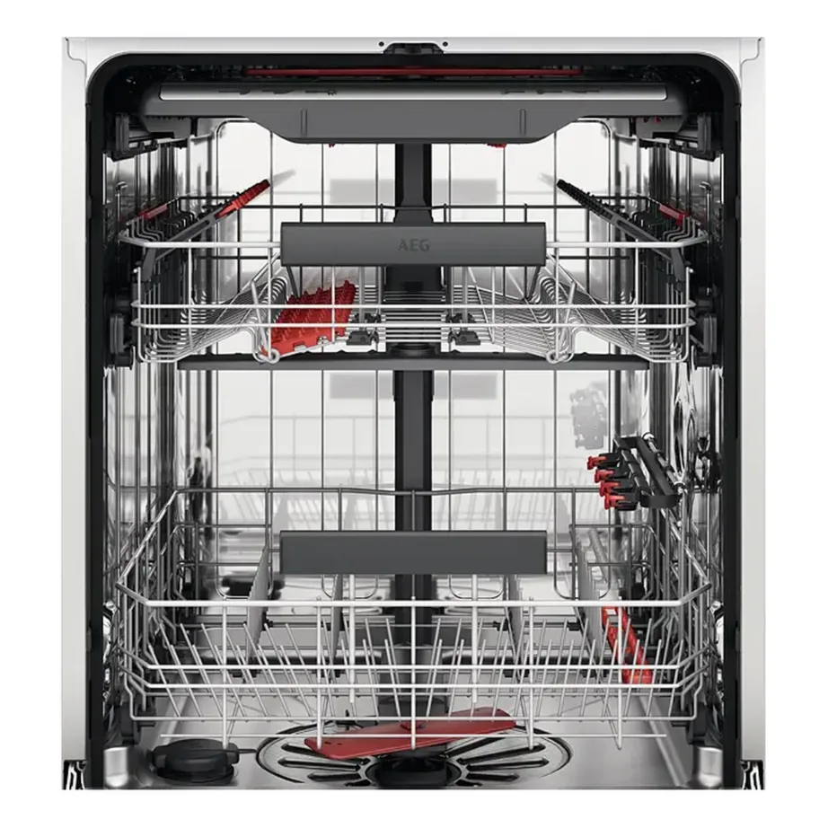 Integreeritav nõudepesumasin õrnale klaasile AEG FSE75737P, 60 cm, 14 nõudekomplekti, B energiaklass, 44 dB, MaxiFlex, SoftGrip ja SoftSpikes, SatelliteClean – 15