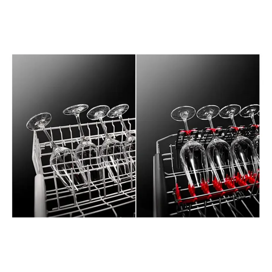 Integreeritav nõudepesumasin õrnale klaasile AEG FSE75737P, 60 cm, 14 nõudekomplekti, B energiaklass, 44 dB, MaxiFlex, SoftGrip ja SoftSpikes, SatelliteClean – 17