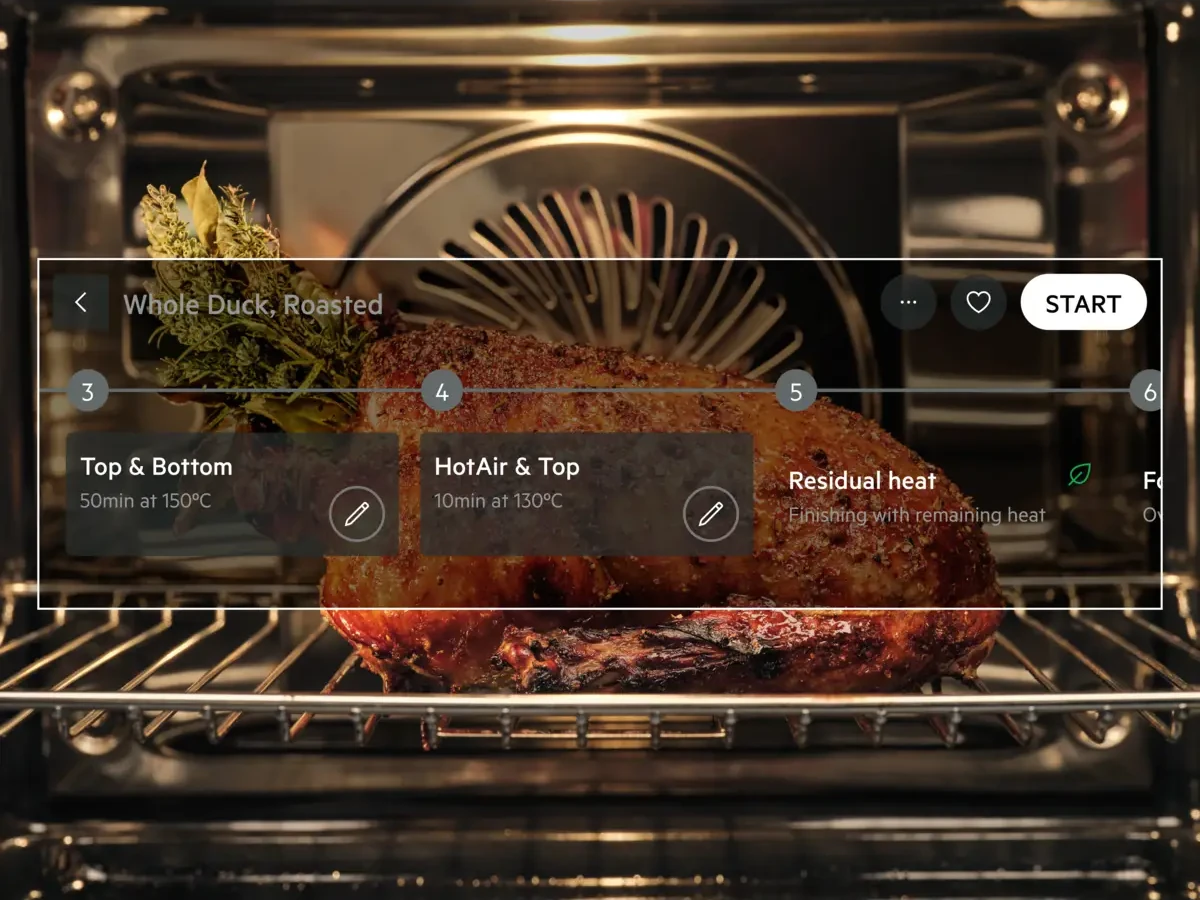 AEG NBP9S831AT ahju automatiseeritud funktsioonid ja samm-sammulised juhised