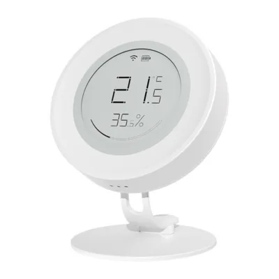 Nutikodu temperatuuri- ja õhuniiskuse andur E-ink ekraaniga Avatto ZWSH16, ZigBee 3.0, Tuya/Smart Life, täpsus ±1°C ja