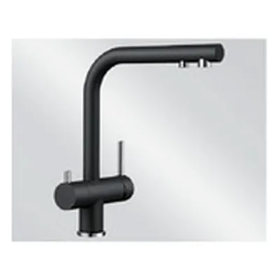 3-in-1 filtrivee köögisegisti kahe hoovaga BLANCO FONTAS II Anthracite HD, SILGRANIT™, kõrgsurve, eraldi joogivee ja