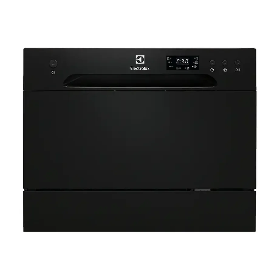 Kompaktne vabaltseisev nõudepesumasin 6 nõudekomplektile ELECTROLUX ESF2400OK, 55 cm, 6 programmi, 52 dB, A+/F, must – 6