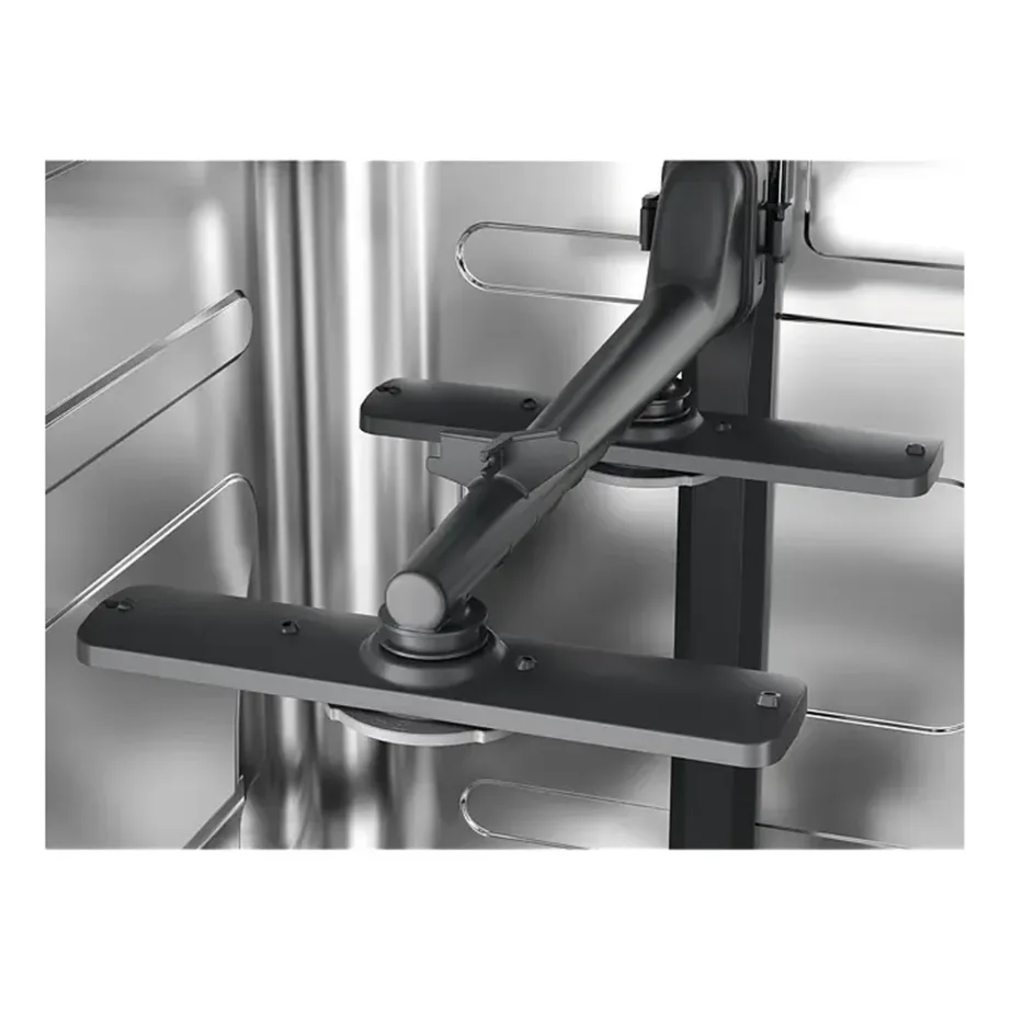 Kitsas 45 cm nõudepesumasin SatelliteCleaniga ELECTROLUX ESS43210SX, vabaseseisev, 10 nõudekomplekti, ExtraHygiene, MaxiFlex söögiriistasahtel, roostevaba teras, 46 dB, 8 programmi – 11