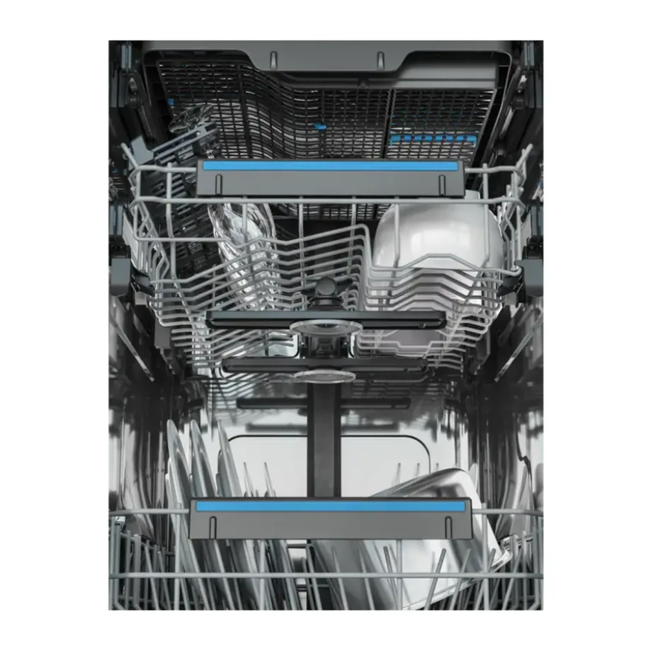 Kitsas 45 cm nõudepesumasin SatelliteCleaniga ELECTROLUX ESS43210SX, vabaseseisev, 10 nõudekomplekti, ExtraHygiene, MaxiFlex söögiriistasahtel, roostevaba teras, 46 dB, 8 programmi – 5