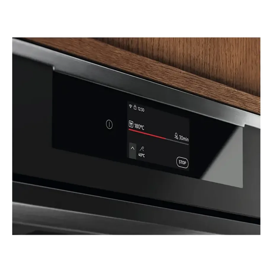 Integreeritav elektriahi pirolüütilise puhastusega ELECTROLUX KOEAP3XT, 60 cm, 71 l, A++, CookSmart Touch, Wi-Fi, 85 automaatprogrammi, lihatermomeeter, matt must – 6