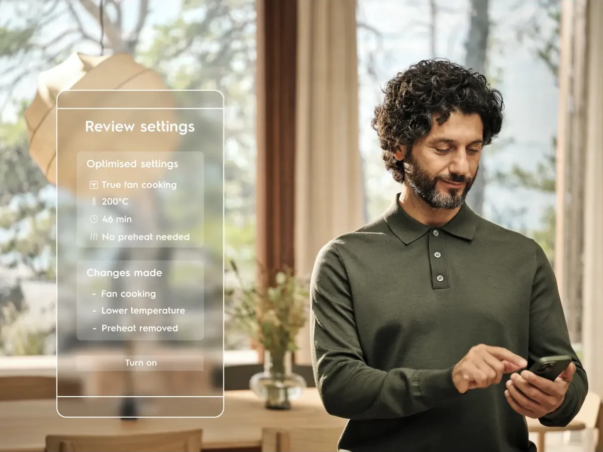 Electrolux KOEAP3XT ahi AI TasteAssist nutifunktsiooniga