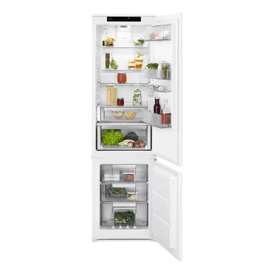 Integreeritav No Frost külmik-sügavkülmik Electrolux LNS9TE19S, 213/60 l, inverterkompressor, liughinged, DynamicAir, 190×60 cm kapp, LED-valgustus, 36 dB, E-kl - 2