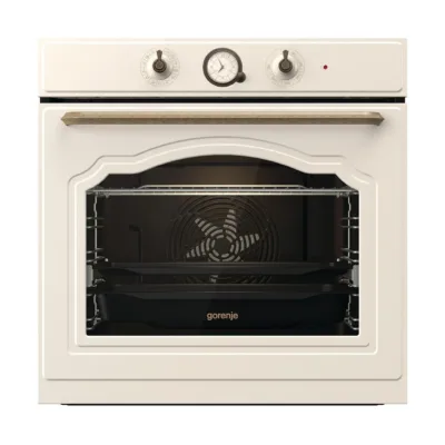 Integreeritav elektriahi lisatud auruga Gorenje BOS67372CLI, 77 L, A-klass, kreemjas, AquaClean, konvektsioon,