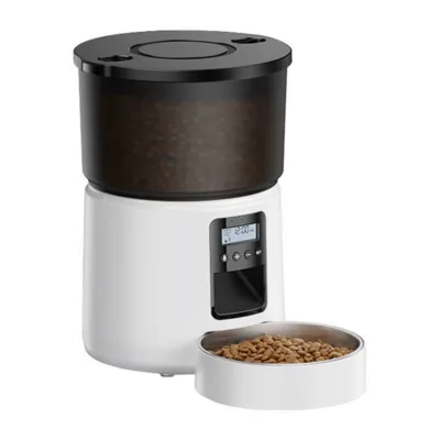 Automaatne toidudosaator ajastusega ja nuppudega paneeliga Rojeco RWSQXBAJO-3L, 3 L, kuivtoit 2–10 mm, 10 s häälkutsu,