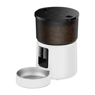 Automaatne lemmikloomade toidudosaator Wi‑Fi ja äpijuhtimisega ROJECO RWSQXBWFO-3L, 3 L, kuni 10 sööki/40 portsjonit,