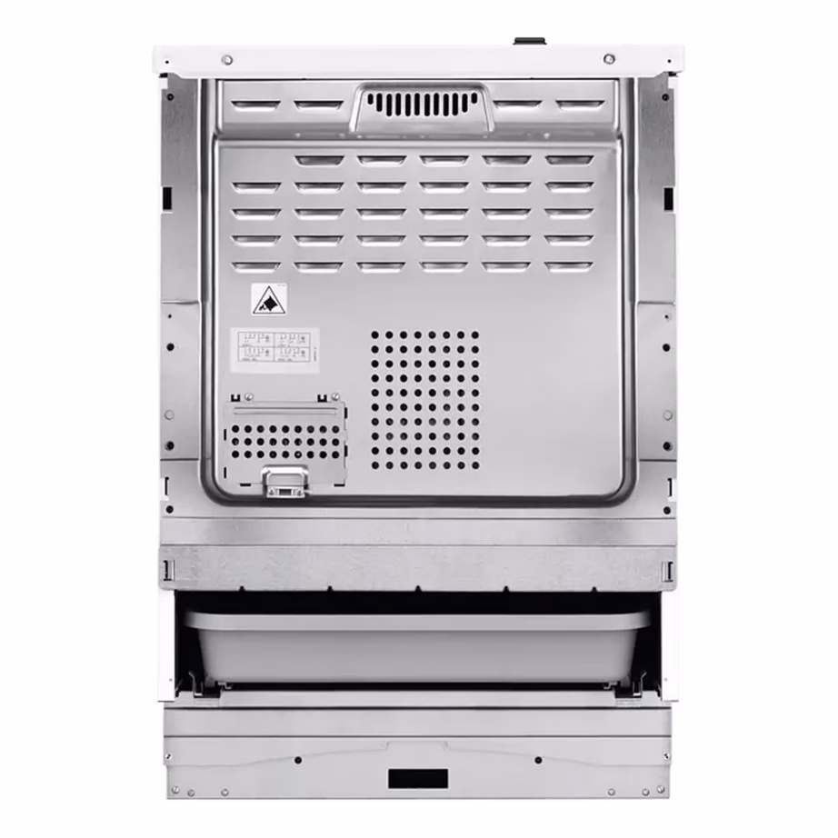 Elektripliit klaaskeraamilise pinnaga ja AirFry ahjuga AEG CCB6440CBW, 60 cm, 73 l, pöördõhk, 4 keeduala, teleskoopsiinid, A energiaklass, valge – 5