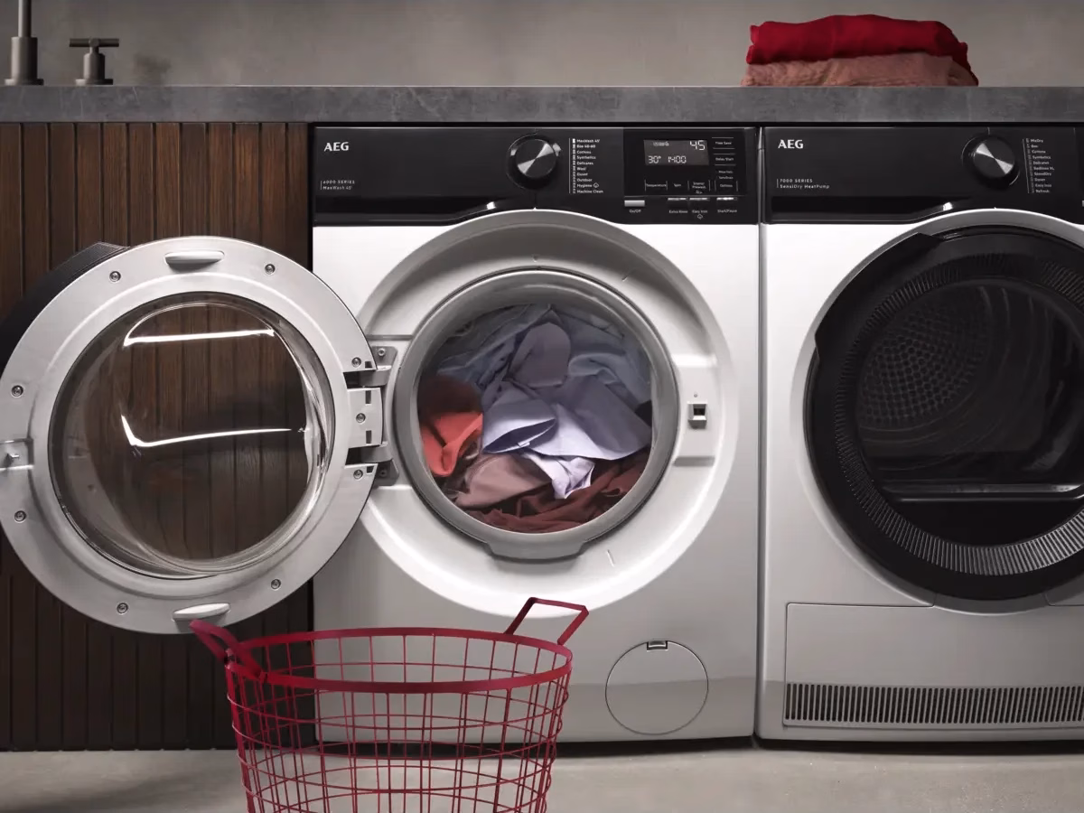 AEG pesumasina MaxWash funktsioon kiireks täistrumli pesuks