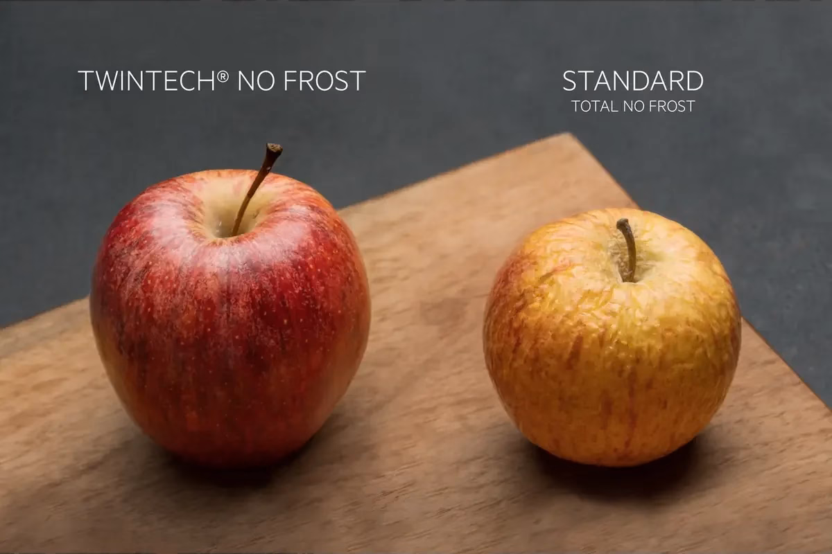 AEG külmik-sügavkülm TwinTech No Frost jahutussüsteemiga