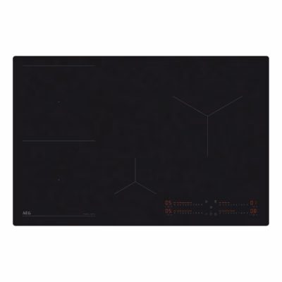 Induktsioonpliidiplaat keedusensori ja PowerBoostiga AEG TI84IB10IT, 80 cm, 4 tsooni (1xBridge), puutetundlik