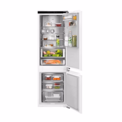 Integreeritav No Frost külmik-sügavkülmik MultiChill 0° ja GreenZone+ sahtlitega AEG TSC9V183CC, 60 cm, 160/62 L, C-kl,