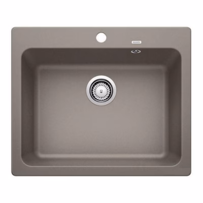 SILGRANIT PuraDur köögivalamu 1-kausiga BLANCO NAYA 6 Tartufo, sobib 60 cm kapile, pealt- ja alapealne paigaldus